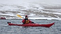 Anita kayaking